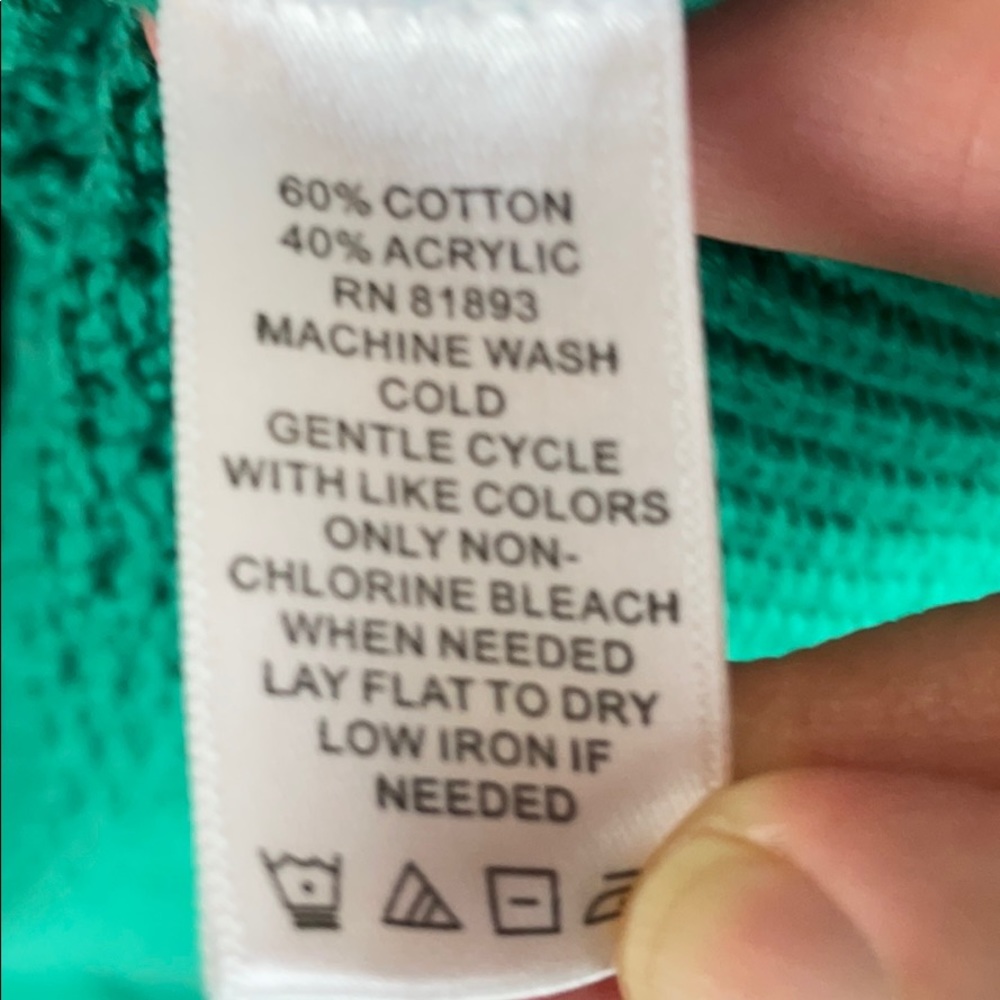 Liz Claiborne Open Weave Button Front Cardigan - image 8